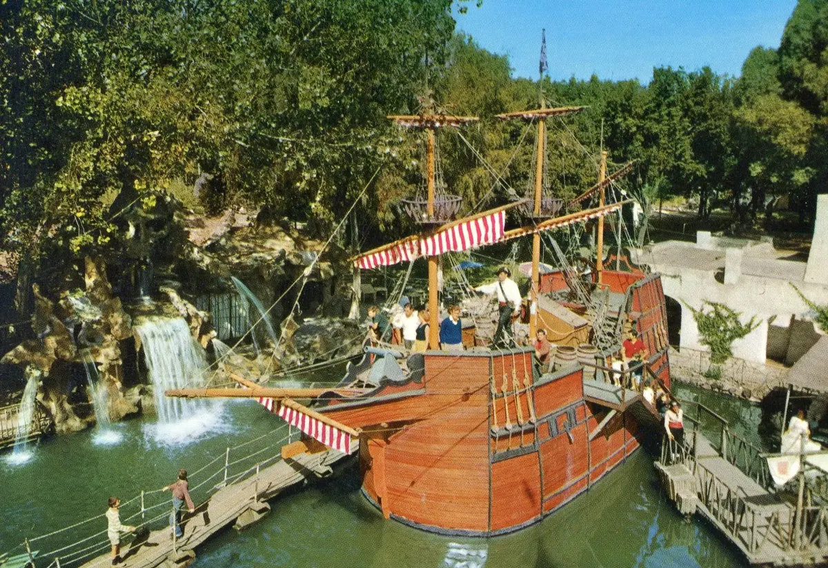 Edenlandia nel 1965, l'anno in cui aprì: oggi il parco ospita una delle due feste.