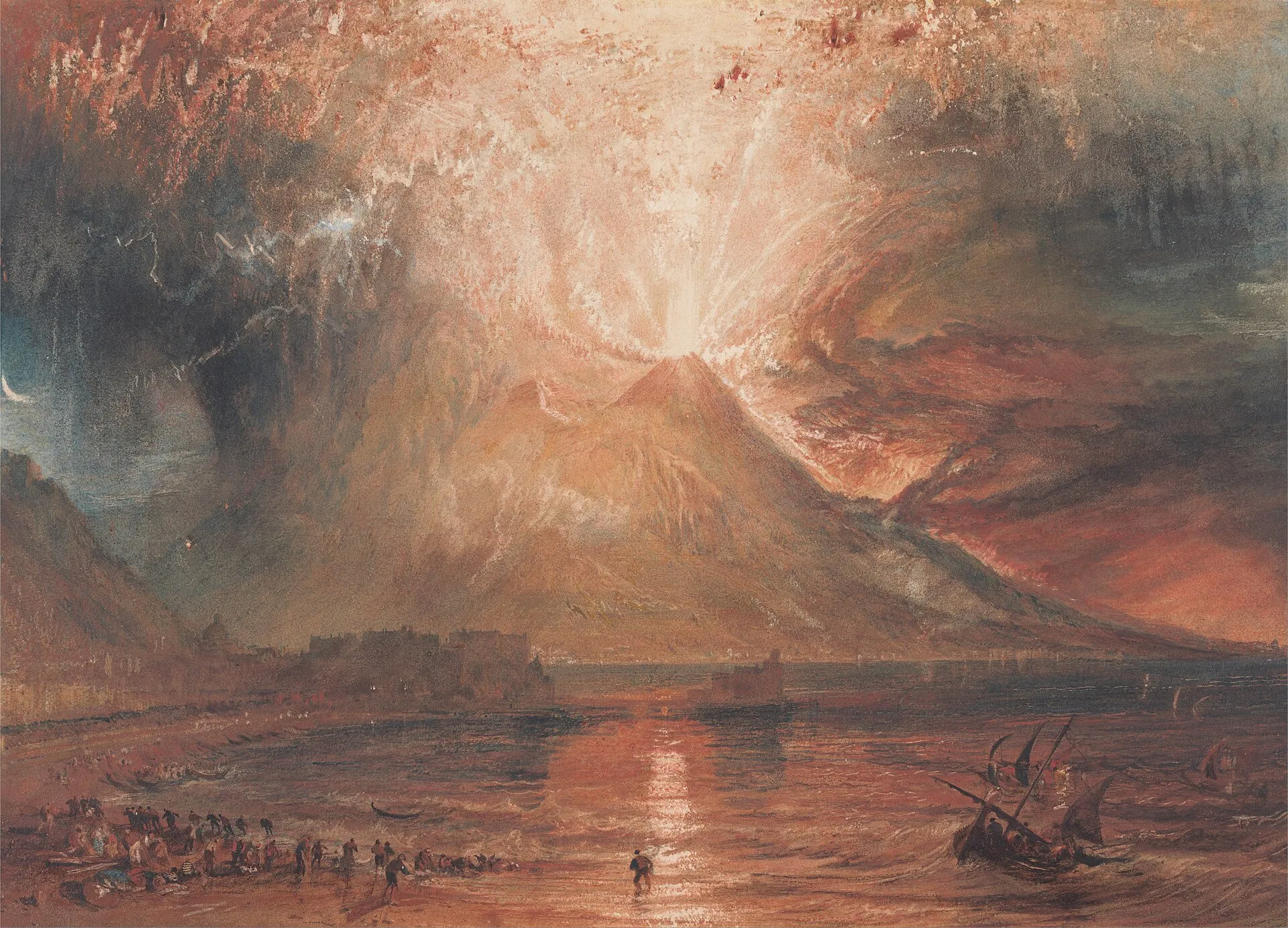 Turner: dipinse il Vesuvio in eruzione prima di averlo mai visto — I grandi artisti e Napoli