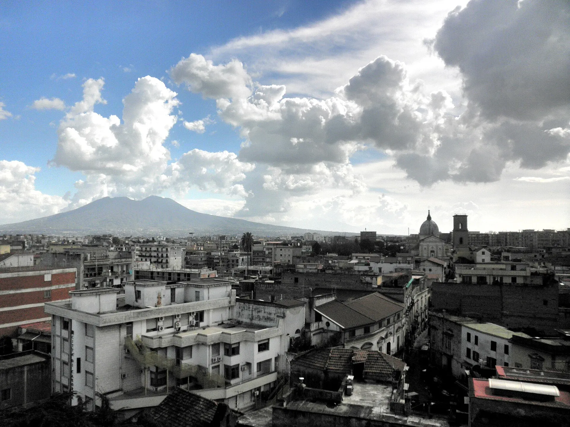 Veduta aerea di Casoria