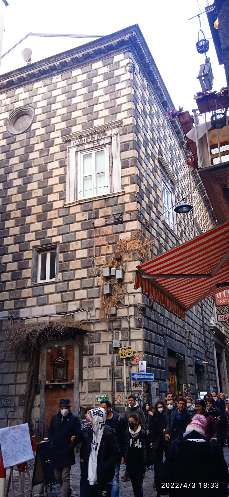 Palazzo Diomede Carafa e la testa di cavallo — foto 4